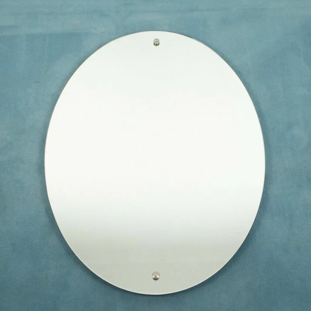 Specchio da parete ovale design anni '50 vintage modernariato