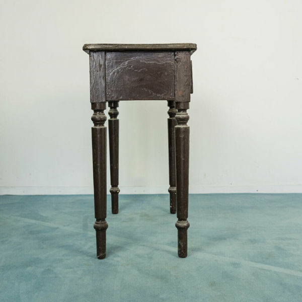 Scrivania tavolino nero Luigi Filippo Francia XIX secolo