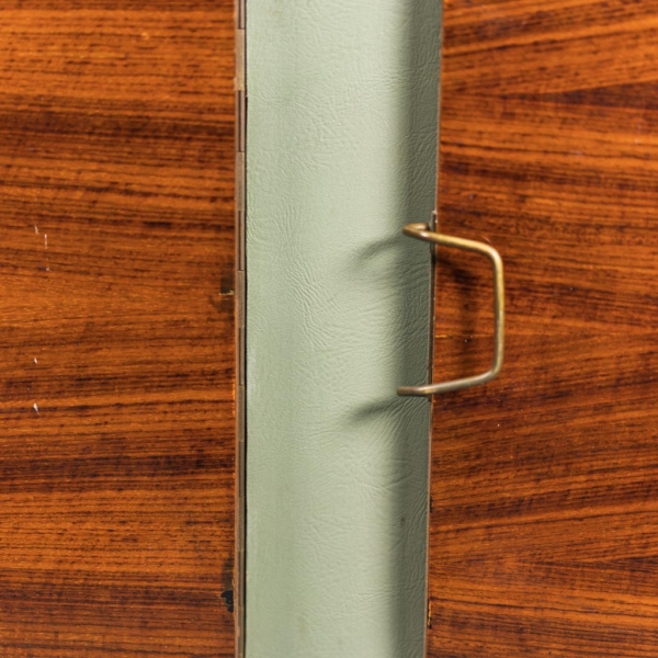 Sideboard in legno vetro design anni '50 modernariato vintage