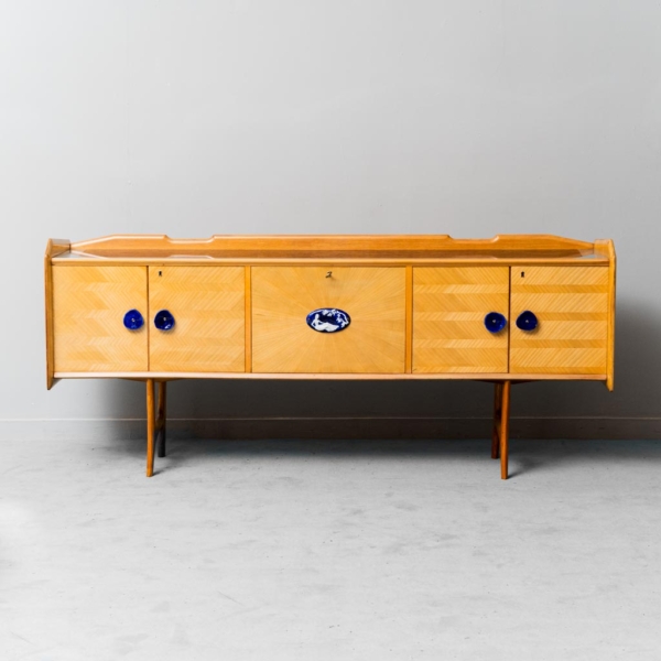 Sideboard in legno stile Ico Parisi anni '60 vintage modernariato