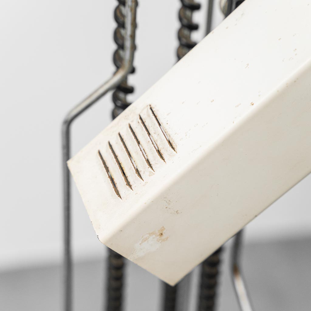 Lampada da terra vintage stile Joe Colombo design space age anni ’70