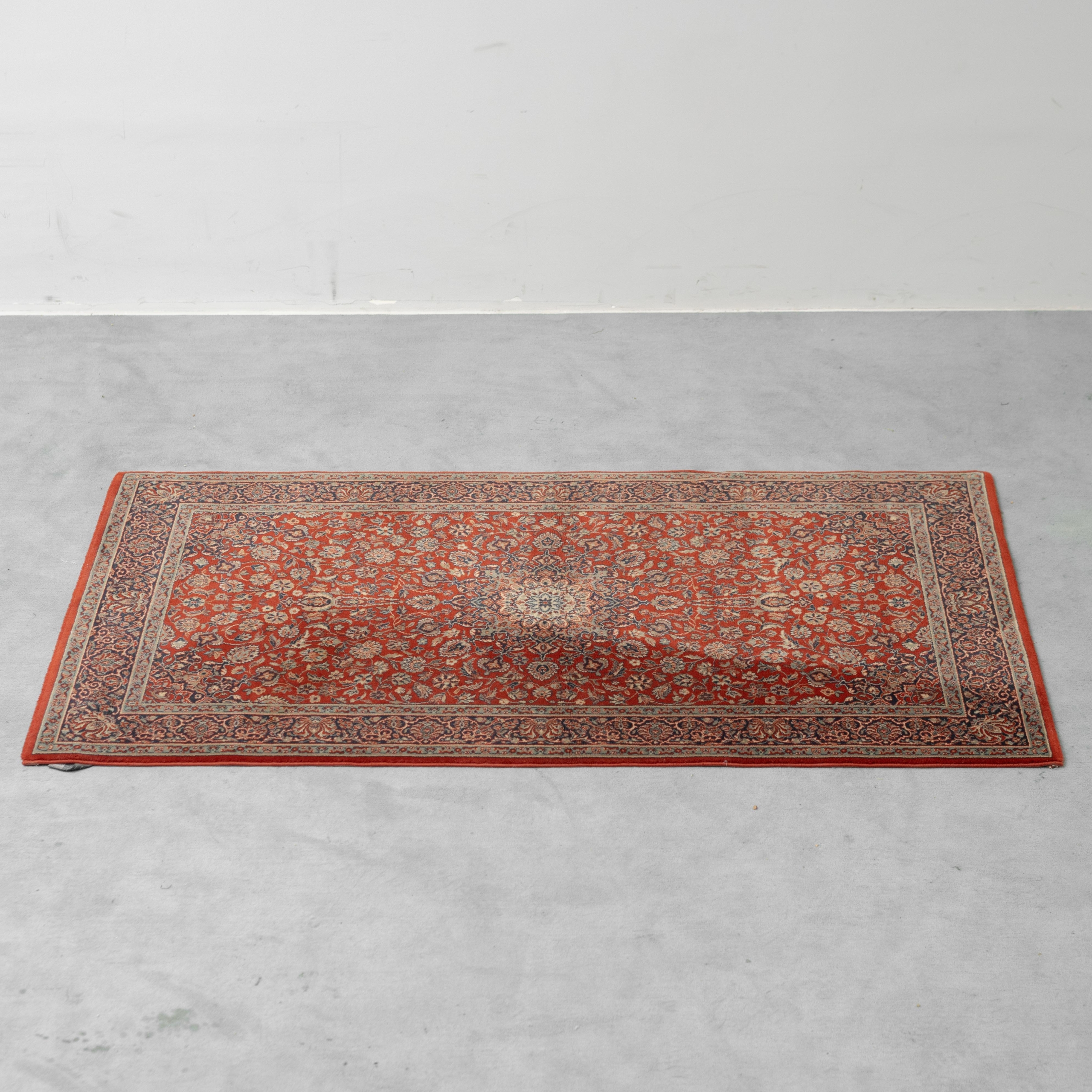 Tappeto Persiano Vintage Lain Shah in Pura Lana Vergine – 80 × 120 cm