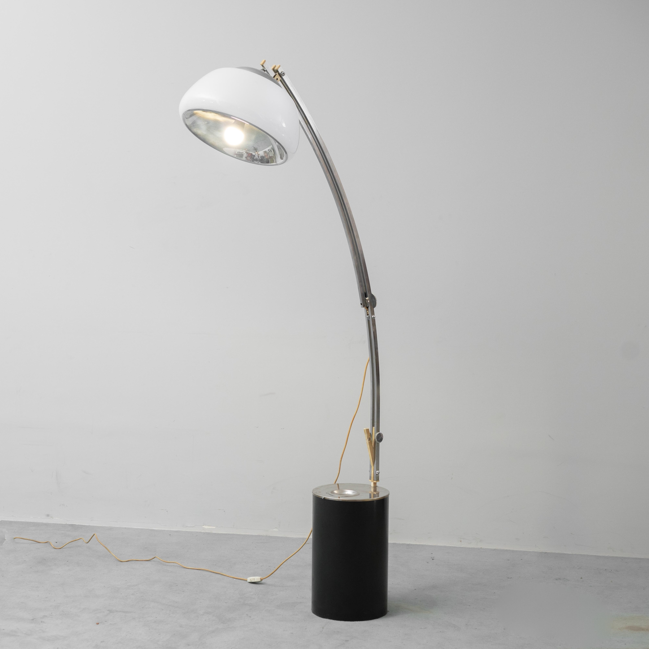 Piantana Vintage Regolabile con Doppia Illuminazione – Design anni '80 modernariato
