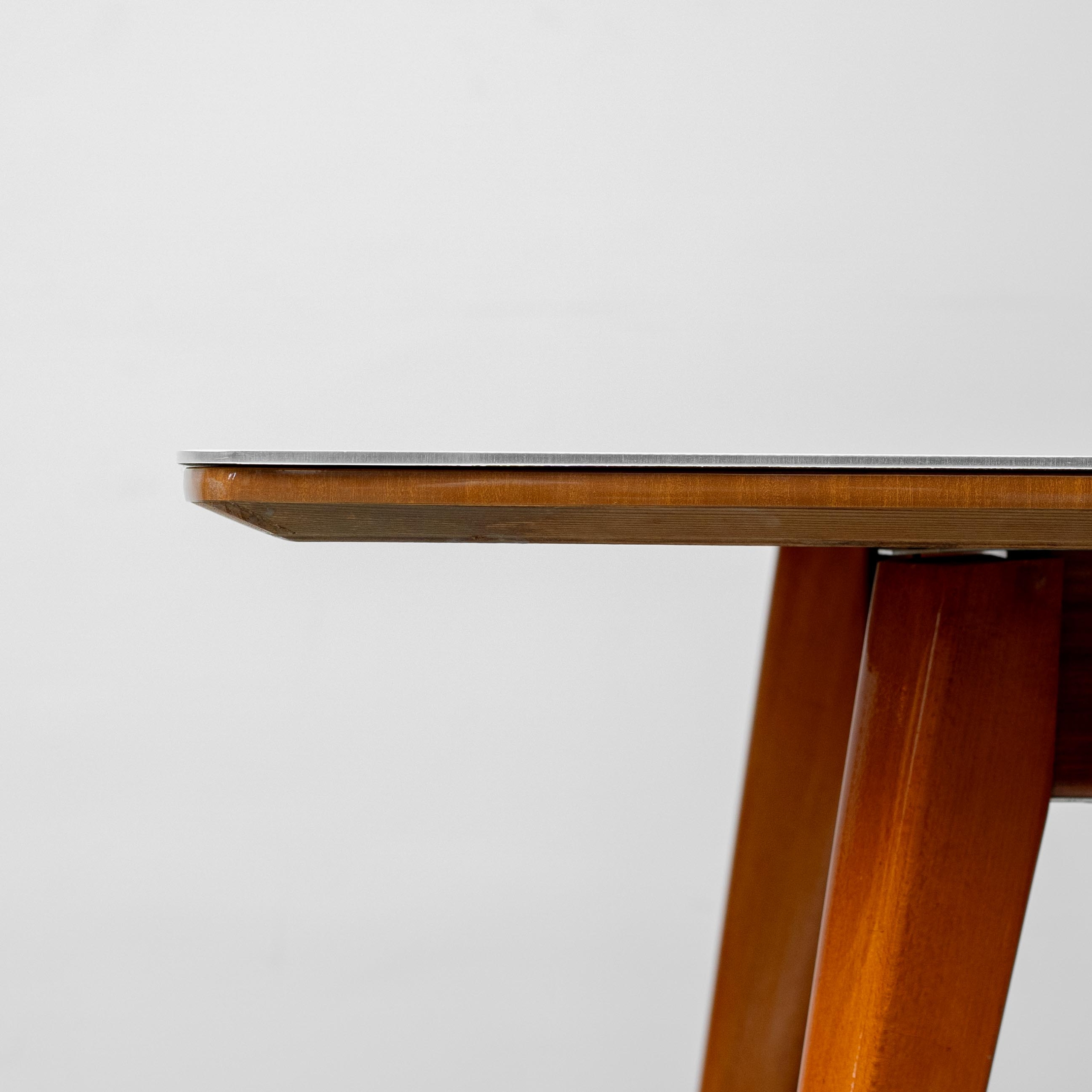 Set Tavolo da Pranzo Vintage con 6 Sedie in Legno Anni ’60 Modernariato